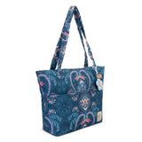 Sakroots Banyan Shoulder Tote - EcoTwill - Midnight Damask