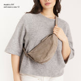 The Sak Tess Sling - Leather - Sand Suede Block