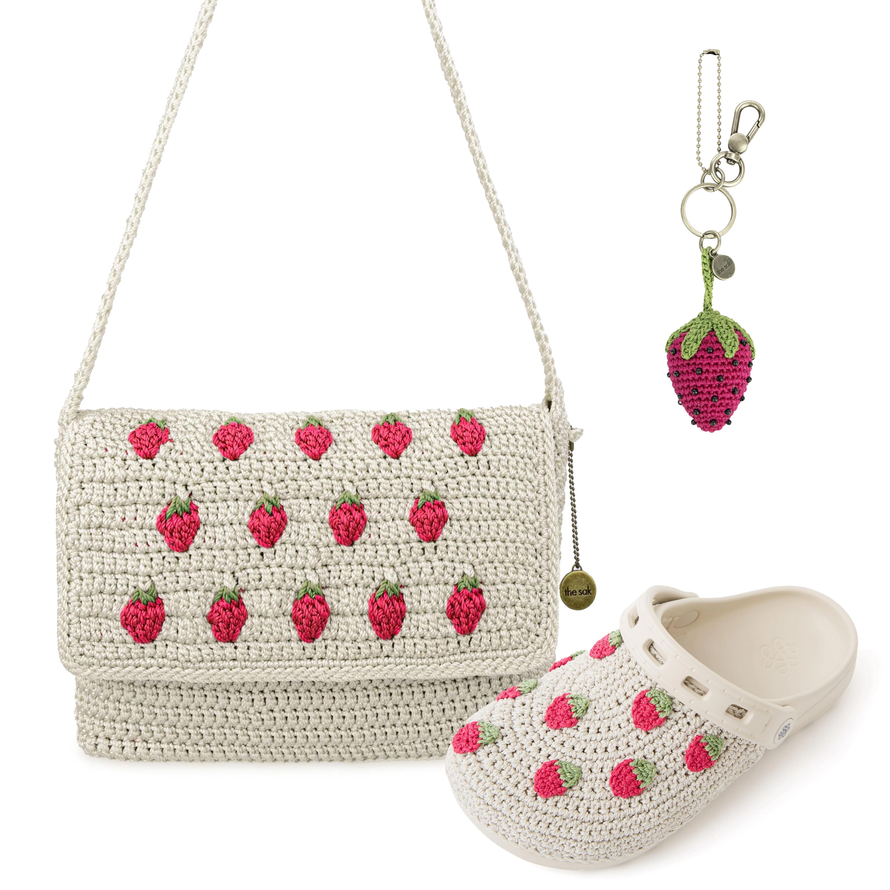The Sak Marlow Shoulder Bag and Bolo Clog 3 Piece Set