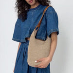 The Sak Los Feliz 120 Hobo - Hand Crochet - Bamboo Static